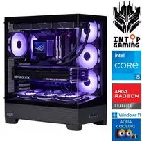 Stacionarus kompiuteris INTOP AQUA i5-14400F 16GB DDR5 1TB SSD M.2 NVME+2TB RX9060XT 16GB WIN11 (RW91596WH) (Atnaujinta)