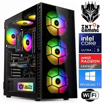 Stacionarus kompiuteris INTOP Ultra 5 225F 32GB DDR5 500SSD M.2 NVME RX9060XT 16GB WiFi WIN11 (RW93599WH) (Atnaujinta)