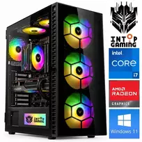 Stacionarus kompiuteris INTOP i7-12700F 32GB 1TB SSD M.2 NVME+2TB RX9060XT 16GB WIN11Pro (RW93246) (Atnaujinta)