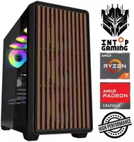 Stacionarus kompiuteris INTOP Ryzen 7 5700X 16GB 1TB SSD M.2 NVME RX9060XT 16GB no-OS (RW92066NS) (Atnaujinta)