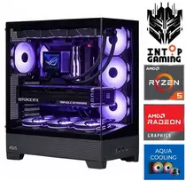 Stacionarus kompiuteris INTOP AQUA Ryzen 5 7500X3D 16GB DDR5 1TB SSD M.2 NVME RX9060XT 16GB no-OS (RW92424NS) (Atnaujinta)
