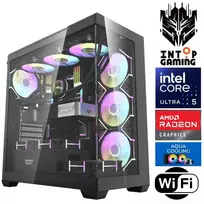 Stacionarus kompiuteris INTOP AQUA Ultra 5 250KF Plus 64GB DDR5 1TB SSD M.2 NVME RX9060XT 16GB WiFi no-OS (RW92888NS) (Atnaujinta)