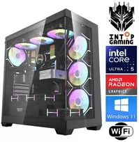Stacionarus kompiuteris INTOP Ultra 5 245KF 64GB DDR5 1TB SSD M.2 NVME+2TB RX9060XT 16GB WiFi WIN11Pro (RW92708) (Atnaujinta)