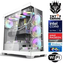 Stacionarus kompiuteris INTOP AQUA Ultra 5 245KF 16GB DDR5 1TB SSD M.2 NVME+2TB RX9060XT 16GB WiFi WIN11 (RW92724WH) (Atnaujinta)