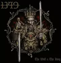 1349 - The Wolf & The King (Clear Crystal And Juodas Marbled) 2LP (vinilinė plokštelė)