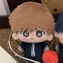 New Spot Anime Go For It Nakamura Okuto Aikichi Hirono Cosplay Keychain Plush Cotton Doll Desktop Ornaments Figurines Plush Gift brown