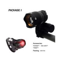 30000LM Rechargeable LED MTB Bicycle Light Racing Bike Front Headlight Set