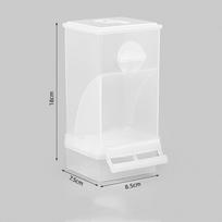 Transparent Automatic Feeder Automatic Bird Seed Feeder Hanging Food Box And Trough Parrot Feeder Cage Accessories Bird Supplies A4