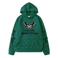 Harry Styles Peripheral Print Fashion Loose Long-Sleeved Pullover Autumn Men'S And Women'S Hooded Sweater 2XL