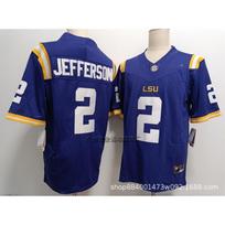 LSU Tigers Football Jersey Mens Embroidered College Style Practice Uniform Rugby Training XXXL