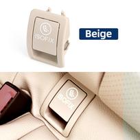 Auto Rear Child Safe Seat ISOFIX Switch Cover  for Mercedes C Class W205 2015-2021 Accessories 2059200513 smėlis