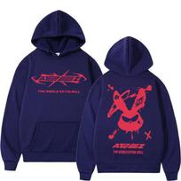 Ateez The World Ep Fin Will Albumo Turas Hoodies S blue
