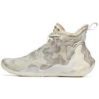 Anta Star Series Star Mountain Shock Absorbing Non-Slip Wear-Resistant High-Top Basketball Shoes Men Sneakers Off-White 112031818A-9 42.5 gray