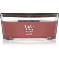 Woodwick Silk & Spice kvapioji žvakė medinė dagtis 453.6 g