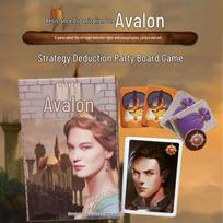 Avalon Resistance Upgrade: Genuine Chinese Edition Party Game Cards blue
