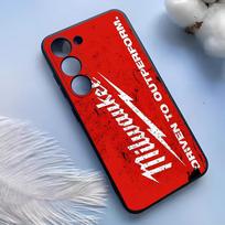 Dizainas M-Milwaukee-s Šaunus telefono dėklas Samsung S25 Ultra S24 S23 S22 S21 S20 Plus Fe Galaxy A54 A53 A34 A25 Silikoninis dangtelis Samsung S24