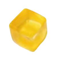 Gifts Toy Ice Cube Shaped Fidget Toy Square Stress Relief Ball Squishy Squeeze Toys for Anxiety ADHD Stress Relief Sensory yellow