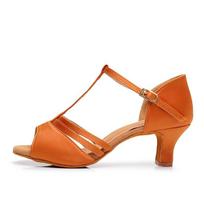 Vaikams Mergaitėms Salsa Šokių Batai Vaikams Lotynų Tango Šokių Batai Aukštakulniai 5cm/7cm Minkštas Padukas Moterims Salės Šokių Batai Sandalai 40 multi