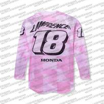 2025 HONDA Super Motocross Lenktynių Džersis Vyriškas #18 Jett Lawrence Ilgomis Rankovėmis Motociklininko Marškinėliai Retro Kvėpuojantis Greitai Džiūstantis Viršus RH6 150 white