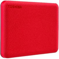 Toshiba external hard drive canvio advance (2.5'' 2tb, usb3.2 gen 1, red)