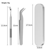 Professional Painless Tick Removal Tweezers 1Pc Portable Anti-slip Tick Remover Tool for Dogs Cats Outdoor Activities A5