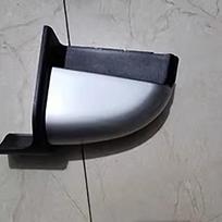 Automobilio šoninio laiptelio dangtelis RUNNING BOARD Viršutinis kamštis NISSAN Navara D23 NP300 2015 2016 2017 2018 Modifikavimo priedai Rear Right-Silver white