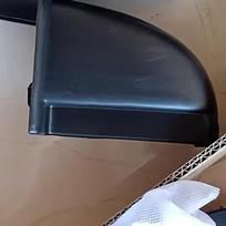 Automobilio šoninio laiptelio dangtelis RUNNING BOARD Viršutinis kamštis NISSAN Navara D23 NP300 2015 2016 2017 2018 Modifikavimo priedai Rear Right-Black