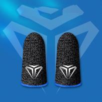 Mobile Games  Finger Sleeve Fingertip Gloves Gaming Finger Cover Thumb Gloves mėlyna