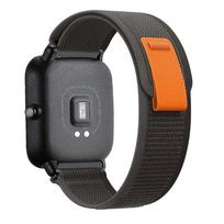 Trail Loop Band For Amazfit watch GTS 2/3/4/mini correa GTR 4/2/3/pro/stratos 2 20mm 22mm Nylon bracelet amazfit bip 5 6 3 strap 22mm watch band gray