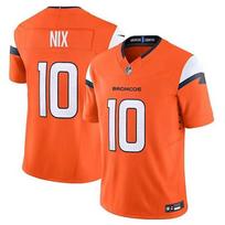 NFL Denver Broncos 10 Bo Nix Football Jersey Short Sleeve Mens Sportswear 3rd Gen Brown In Stock