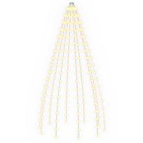 vidaXL Kalėdų eglutės lemputės 180 LED Šilta balta 180 cm