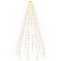 vidaXL Kalėdų eglutės lemputės 210 LED Šilta balta 210 cm