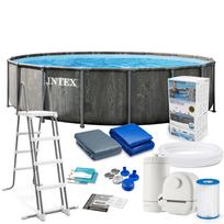 Apvalus karkasinis baseinas Intex Prism Frame 26744ND, 549 x 122 cm su siurbliu