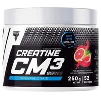 „Trec Creatine CM3“, kreatino citrato milteliai, rausvosios greipfruto skonio – 250 g