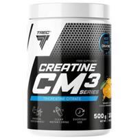 „Trec CM3“ kreatino malato milteliai, apelsinų skonio – 500 g