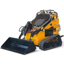 Vikšrinis mini krautuvas ENZO HT380 – benzininis, 23 AG (16 kW) RATO R740 , 300 kg