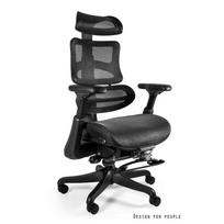 Kvėpuojančio audinio ergonomiška kėdė | Profesionali darbo kėdė | Ofiso kėdė | Juoda
