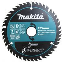Pjovimo diskas medienai MAKITA Efficut 125x20x1,4mm 45T