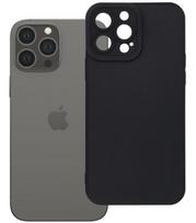 Matinis juodas dėklas Apple iPhone 13 Pro Max telefonui "Matt 2.0"