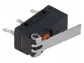 Microswitch SNAP ACTION | with lever | SPDT | 2A/125VAC | 2A/30VDC