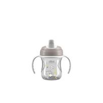 Puodelis Chicco vidutinio kietumo kandiklis 180646 200 ML 6+ PILKAS