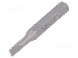 Screwdriver bit | slot | 2,5x0,4mm | Overall len: 28mm | Series: MICRO