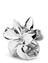 SUI AVA - Plumeria Metallic Big - Plaukų segtukas - Sidabro
