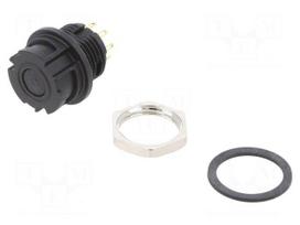 Connector: circular | 175V | 2A | PIN: 8 | socket | female | unshielded
