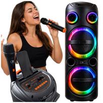 Garsiakalbis karaoke Rivex G304, juodas, su mikrofonu