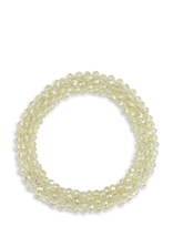 SUI AVA - Beaded Hair Elastic - Scrunchies & Hair Ties - Geltona