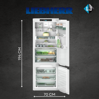 Šaldytuvas Liebherr ICBNbi 7663 Prime BioFresh NoFrost