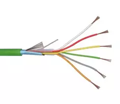 Apsauginis kabelis CAVI FERMI 6x0.22 (Lūdytas, ekranuotas, Eca, 100m)