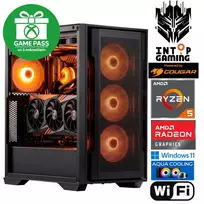 INTOP AQUA Ryzen 5 7500X3D 16GB 1TB SSD M.2 NVME RX9060XT 16GB WiFi WIN11 POWERED BY COUGAR