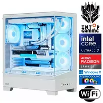 INTOP AQUA Ultra 7 265KF 16GB DDR5 1TB SSD M.2 NVME RX9060XT 16GB WiFi WIN11